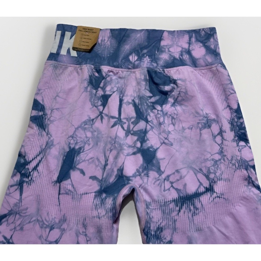 NWT Victoria's Secret PINK Active Tie Dye Leggings Sz L‎ Best Butt Full Length
